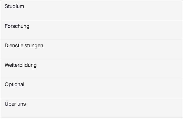 Ordnerstruktur im ZMS