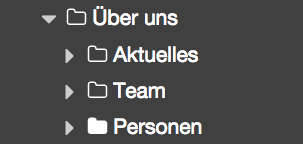 "Über uns" in ZMS auf der Sitemap angezeigt